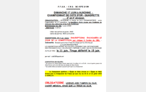 Auxonne Départemental Quadrette M3/M4