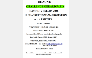 Beaune - 16Q Challenge Papin