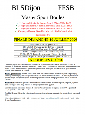 BLSD - Finale Master